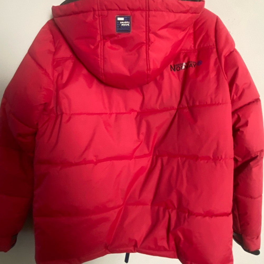 Red Kids Puffer Jacket - Picture 4 of 16
